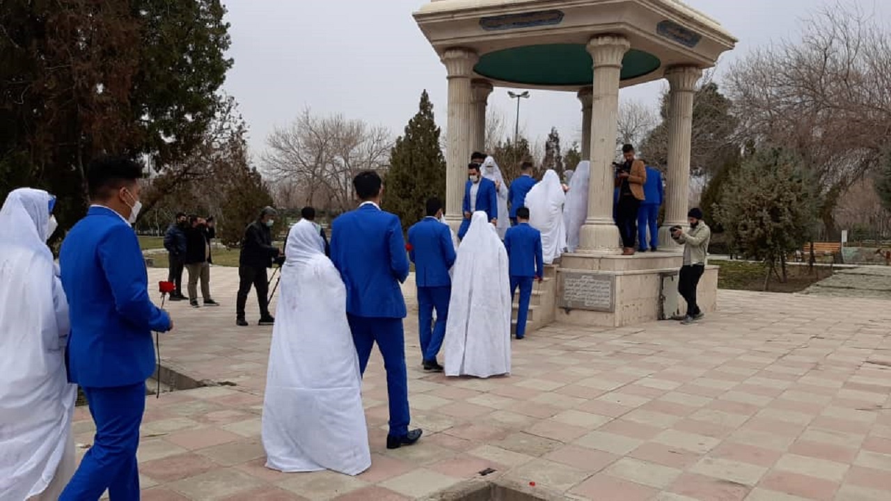 ۴۳ زوج البرزی زندگی مشترک خود را آغاز کردند+عکس