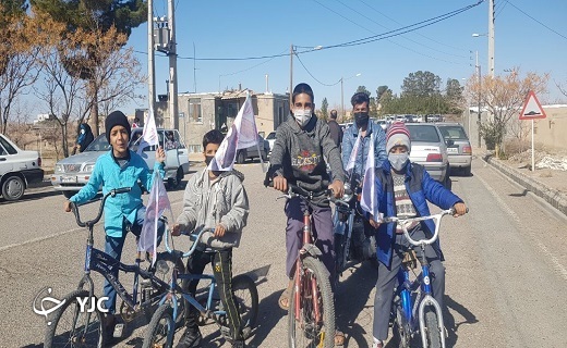 برگزاری جشن پیروزی انقلاب در دیار گل های نرگس + تصاویر