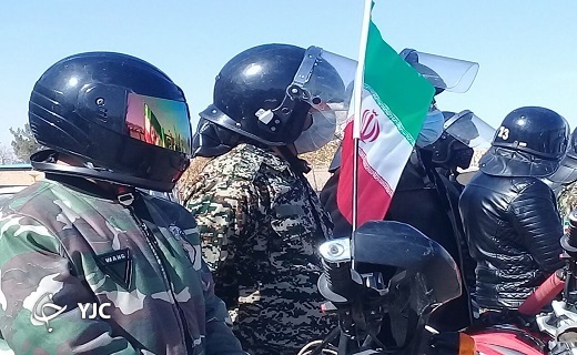 حضور مردمان فردوس در راهپیمایی ۲۲ بهمن + تصاویر