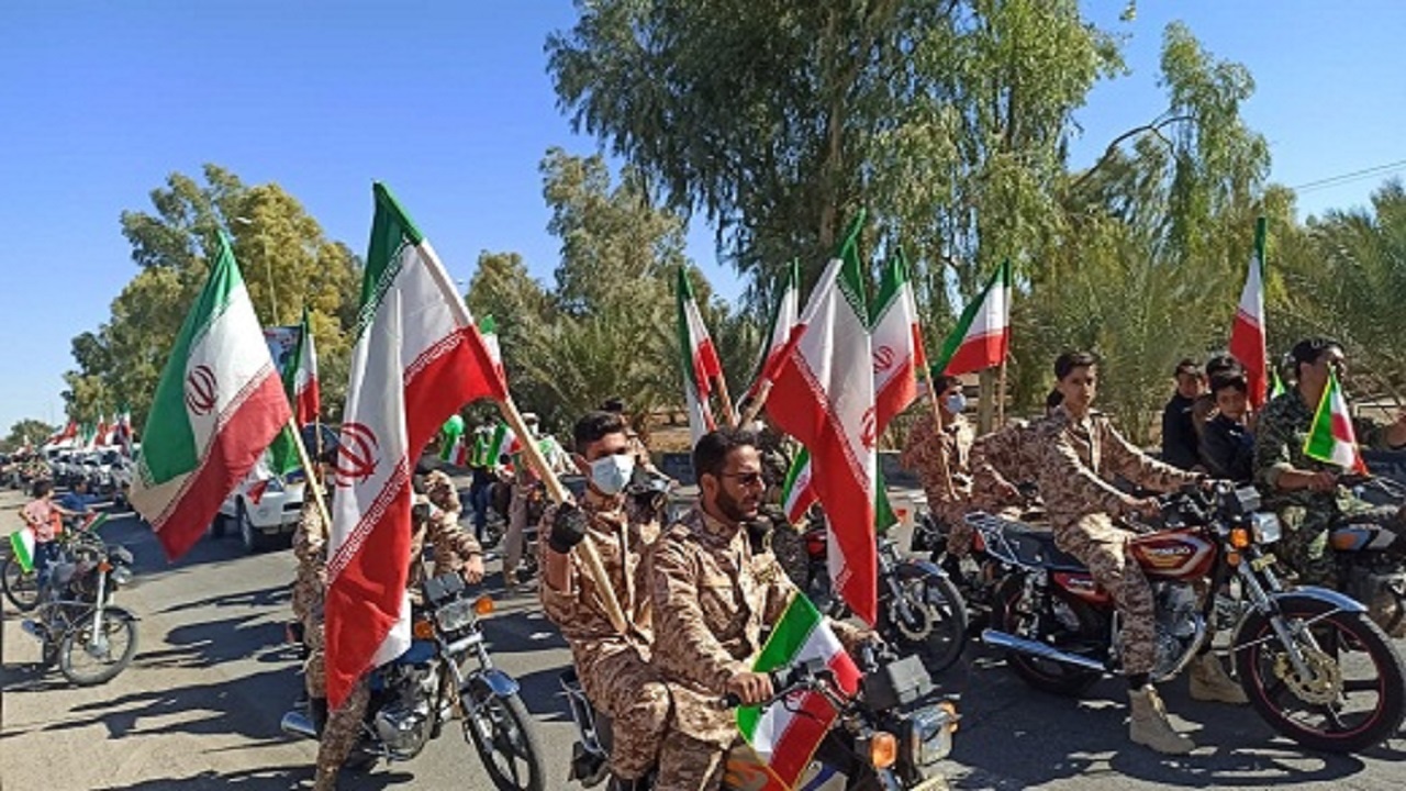 راهپیمایی خودرویی ۲۲ بهمن در شهرستان‌های استان یزد
