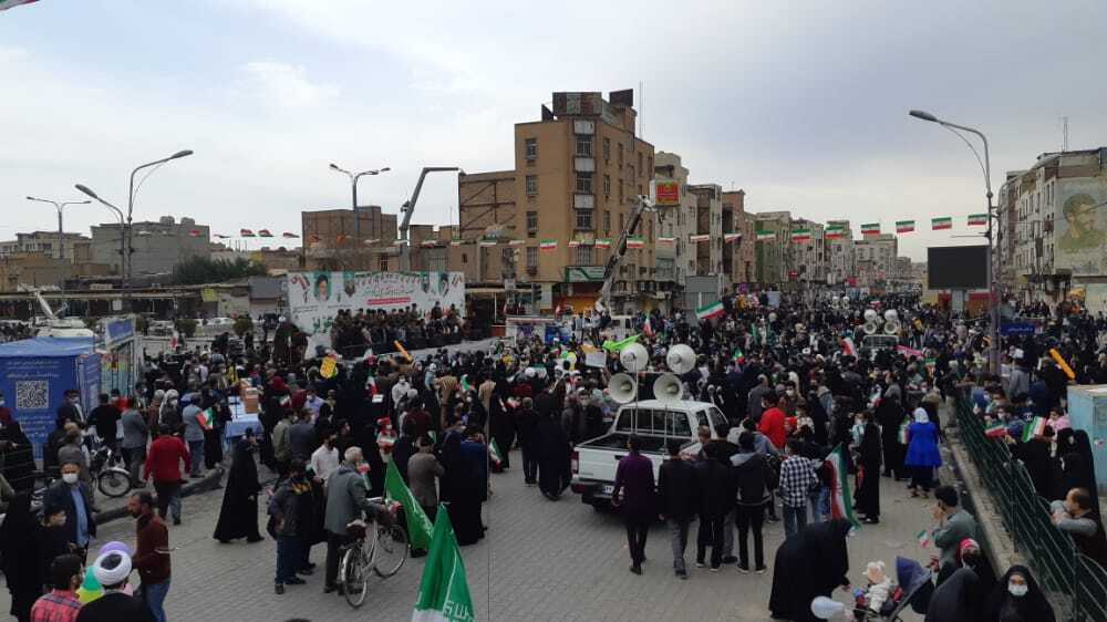 مردم‌ ایران با حضور در راهپیمایی ۲۲ بهمن به خوبی وحدت خود را به نمایش گذاشتند