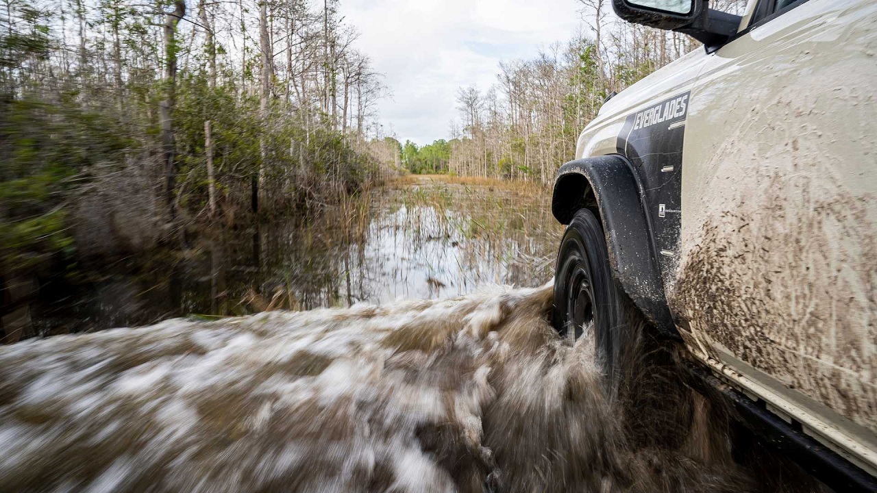 قابلیت اندازه گیری عمق آب به خودرو Bronco Everglades ۲۰۲۲ اضافه شد