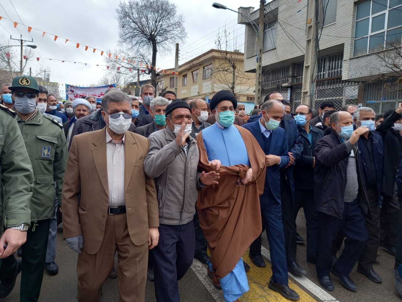 پایان راهپیمایی خودرویی یوم الله ۲۲ بهمن در استان همدان