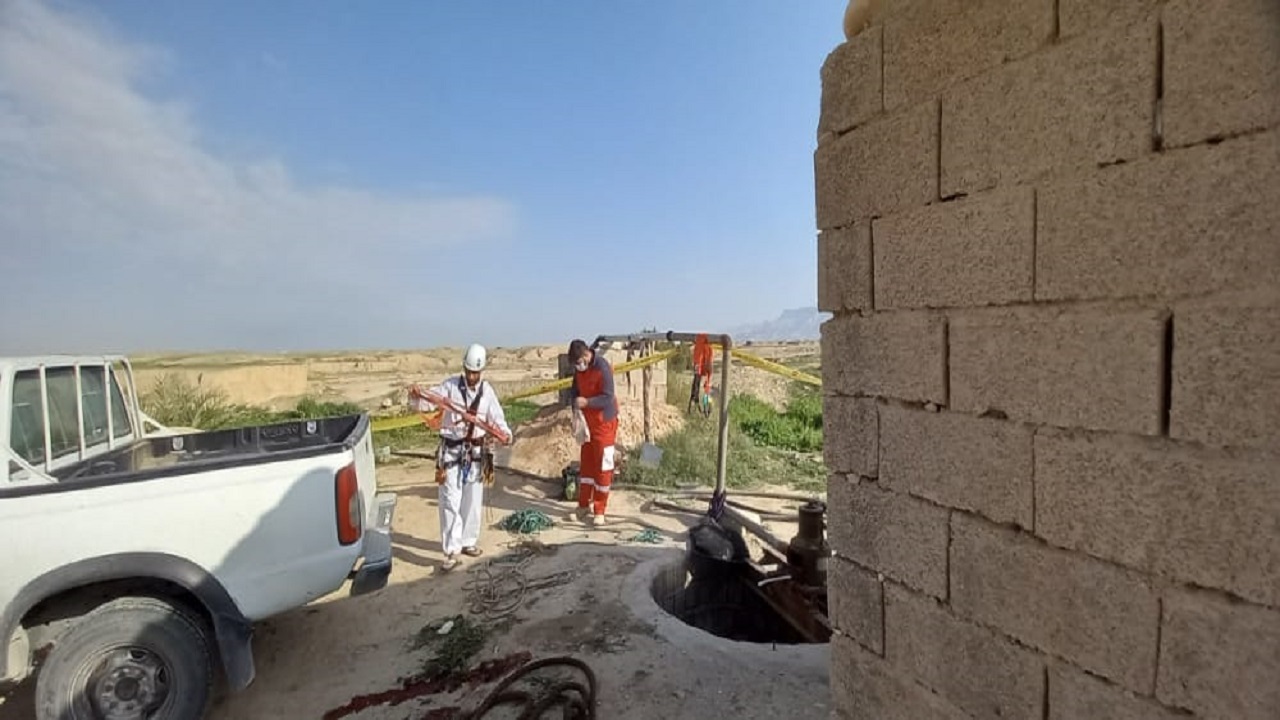 سقوط در چاه کشاورزی بلای جان ۲ نفر در تنگستان شد