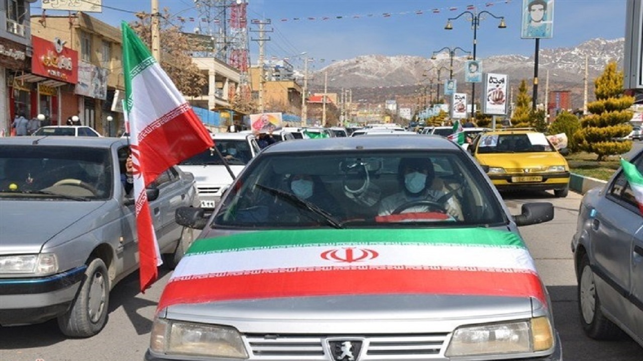 22 بهمن در چهاربرج از