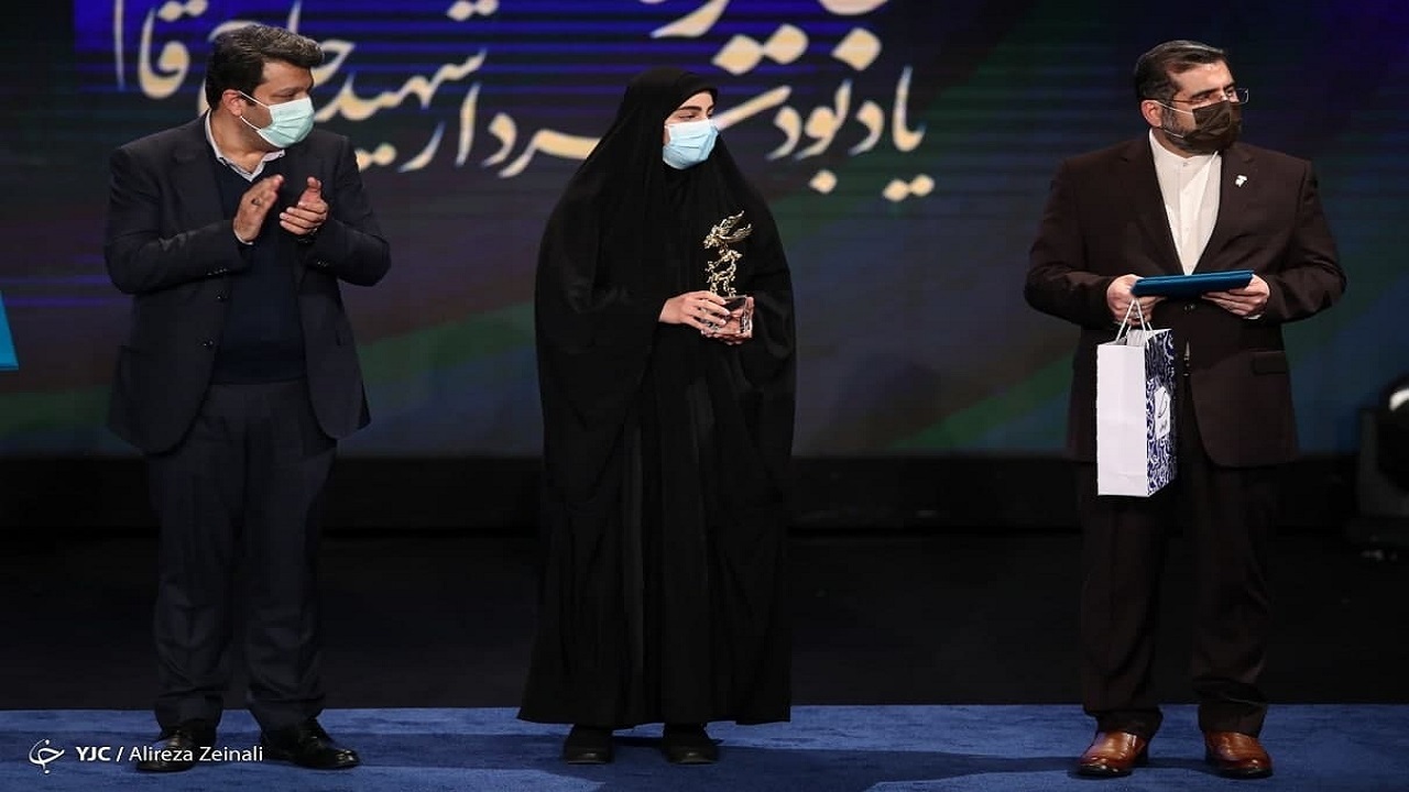 تشکر زینب سلیمانی از هادی حجازی فر کارگردان «موقعیت مهدی» + فیلم