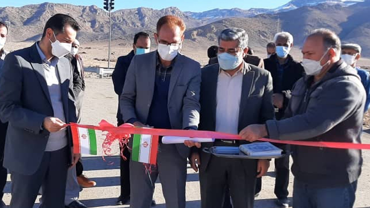 افتتاح طرح هادی در روستای چاه انجیر در سروستان