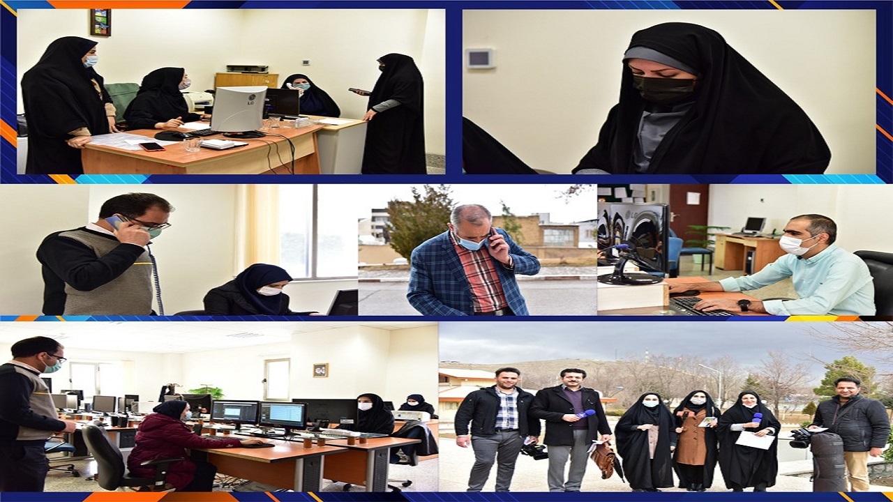 حضور خبرنگاران در جشن ملی انقلاب