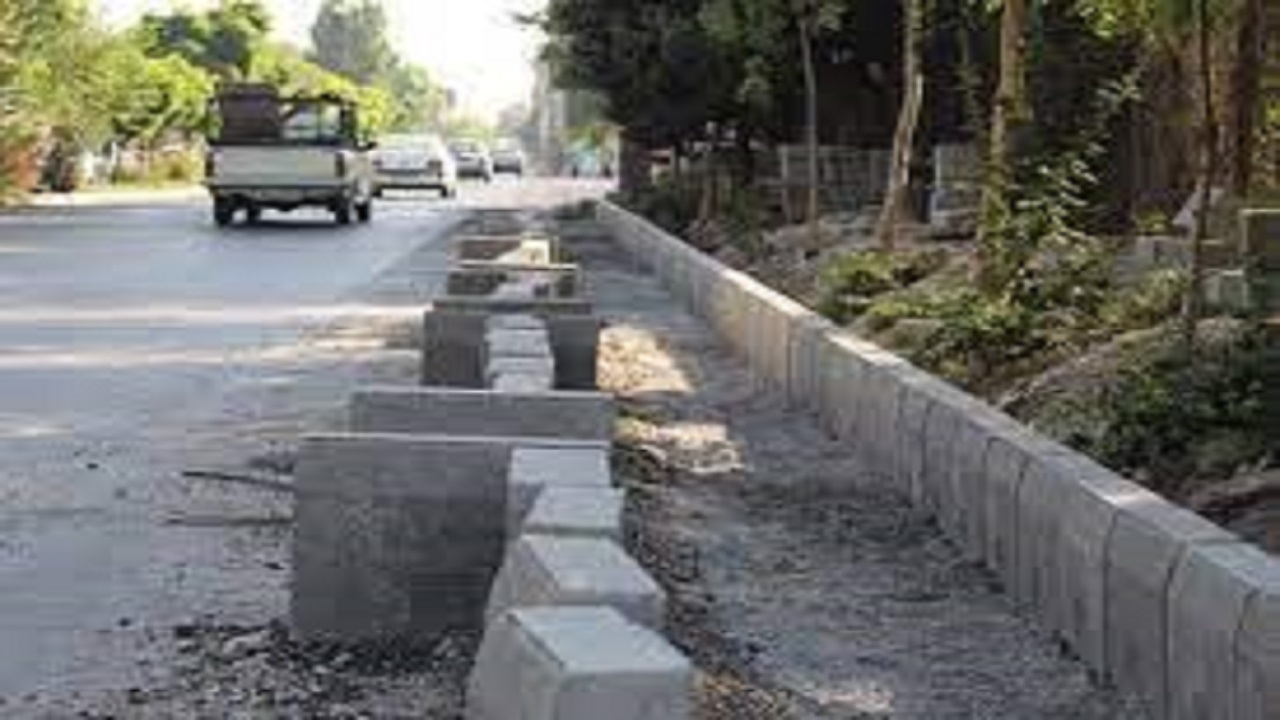 انجام جدول‌گذاری خیابان سرخانی اسلام آباد