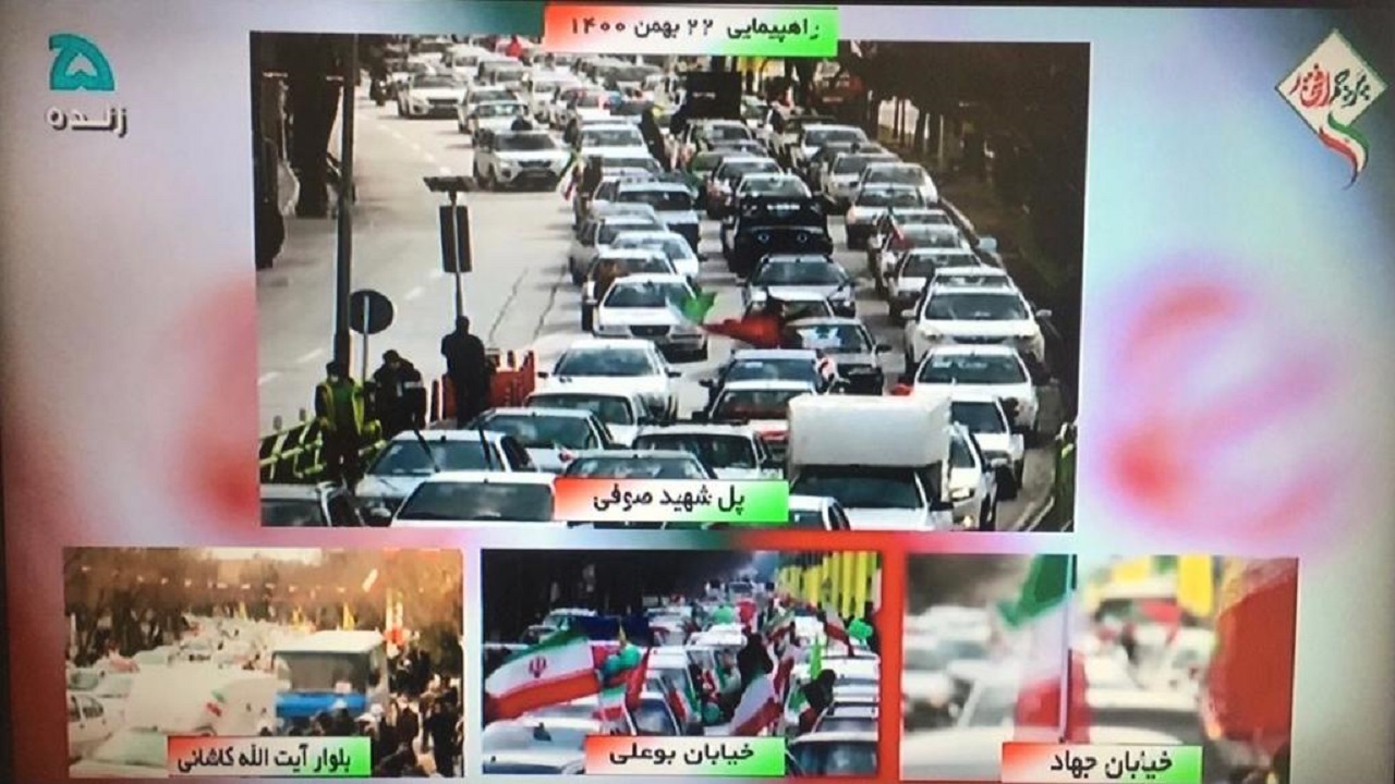 پخش زنده اینترنتی راهپیمایی ۲۲بهمن در شهرستان‌ها بی سابقه بود