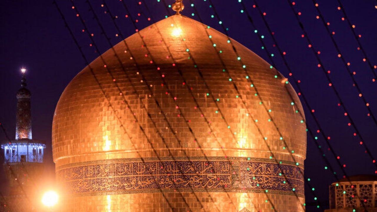 مراسم جشن میلاد امام جواد(ع) در حرم امام رضا(ع) برگزار شد