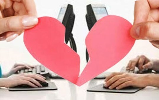 خیانت در فضای مجازی