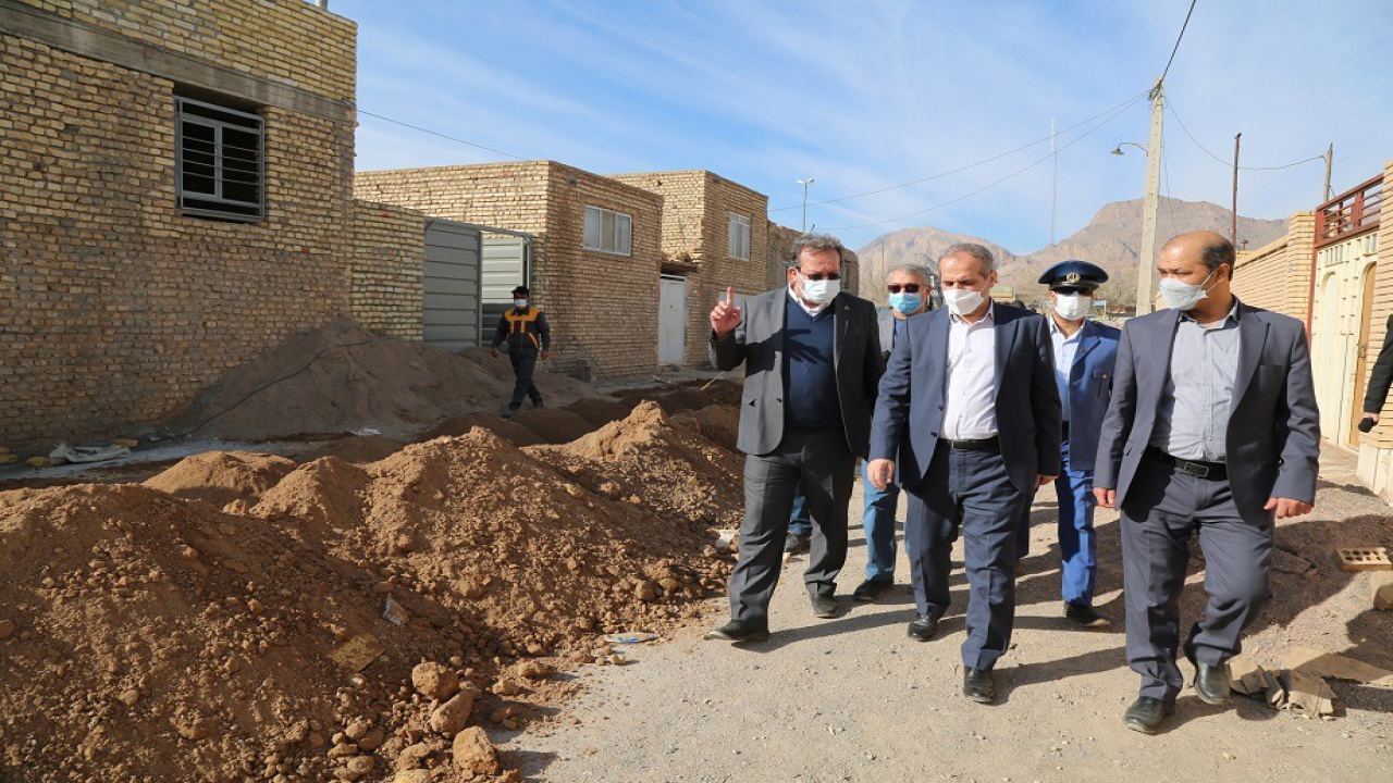 گاز به شهر خرانق رسید
