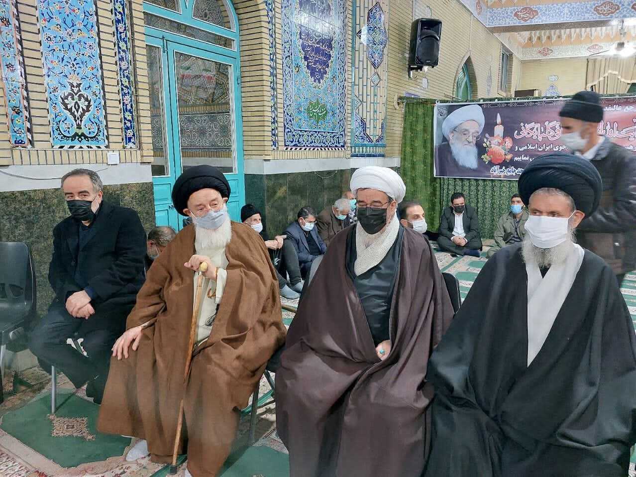 بزرگداشت آیت الله صافی گلپایگانی(ره) در ورامین