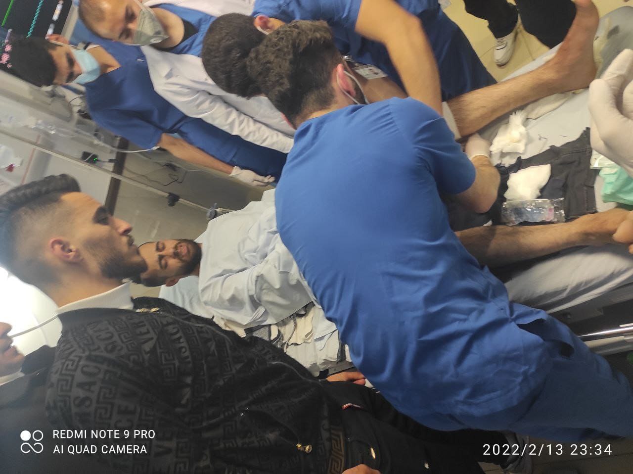 تیراندازی نیروهای اشغالگر صهیونیستی در درگیری با جوانان فلسطینی در محله شیخ جراح در کرانه باختری 01