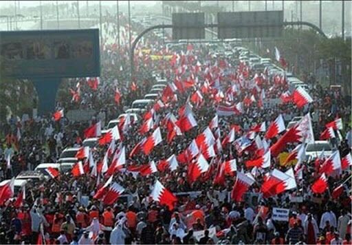راهپیمایی گسترده بحرینی ها