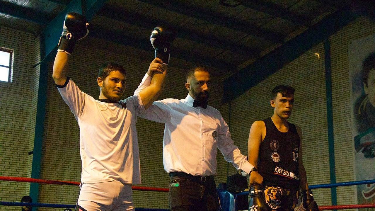 باشگاه رزمی جوانان فاتح مسابقات کیک بوکسینگ کرمان