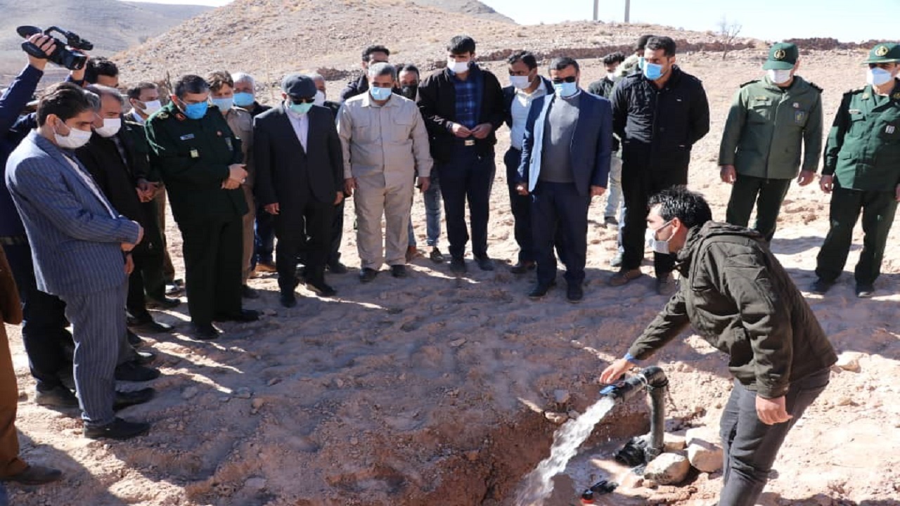 آب به روستای مزداب رسید