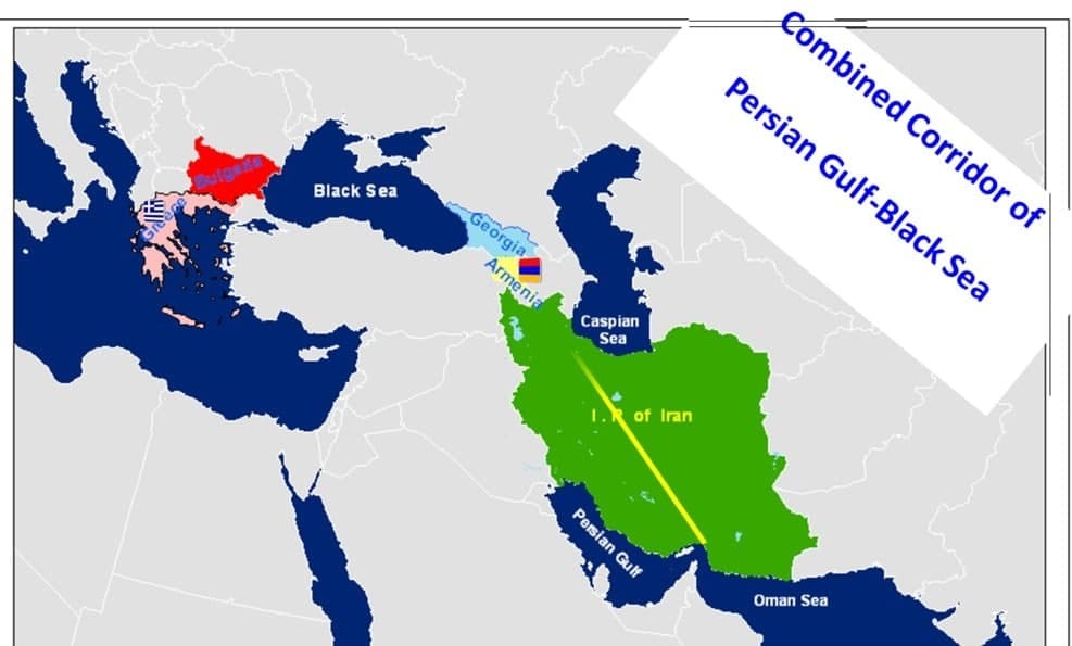 از خلیج فارس به دریای سیاه در یک چشم برهم زدن