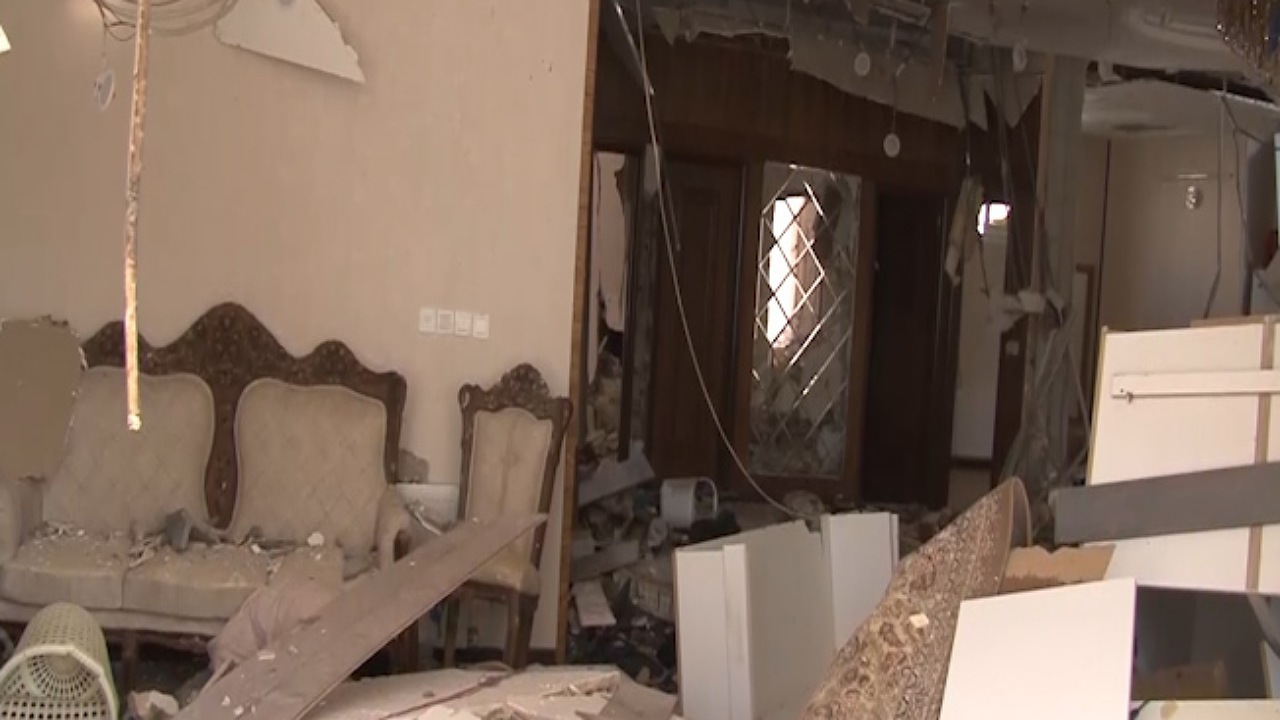 نشت گاز و انفجار منزل مسکونی در نجف آباد