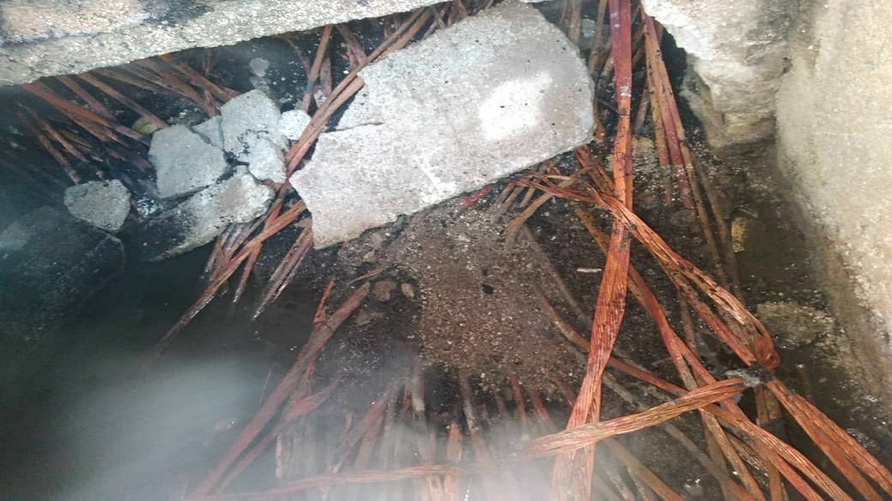 مهار آتش سوزی بیمارستان رازی ایلام