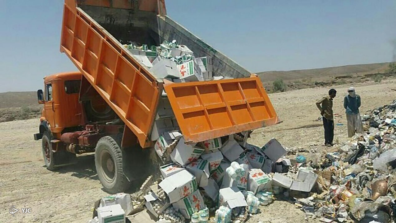 حدود ۱۰ تن انواع فرآورده های لبنی در مهاباد معدوم شد
