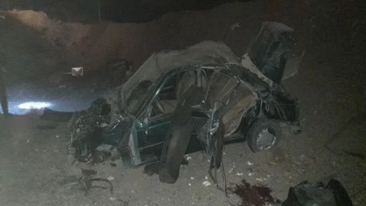 ۲ کشته در حادثه واژگونی خودرو