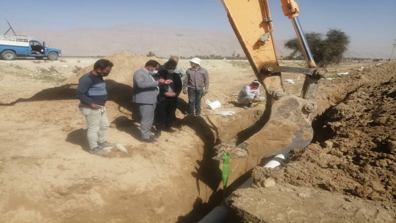 آغاز عملیات گازرسانی به بخش دهرم فراشبند