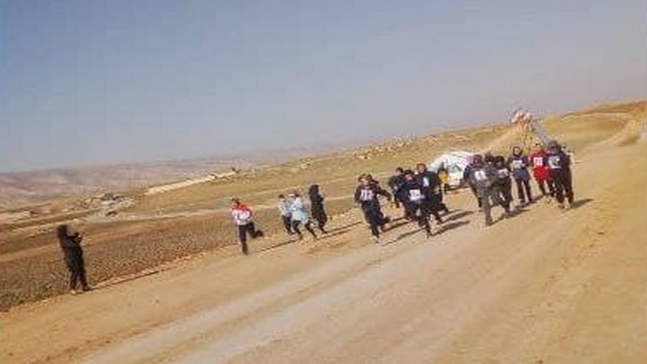 مسابقات دو صحرانوردی بانوان برگزار شد