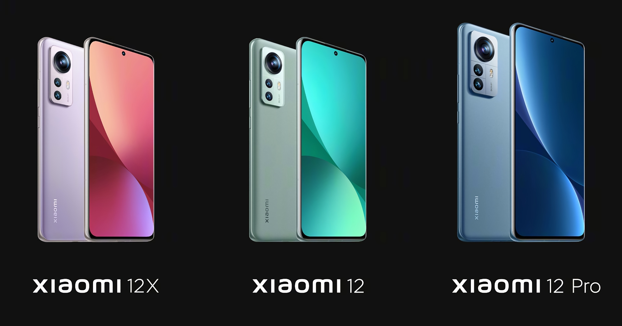 گوشی&zwnj;های سری Xiaomi ۱۲ 