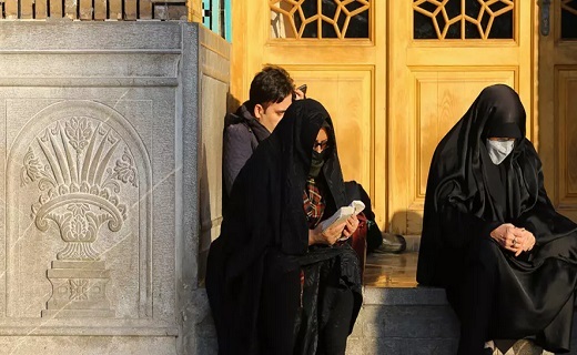 برگزاری مراسم اعمال ام داوود در حرم حضرت معصومه (س) +تصاویر