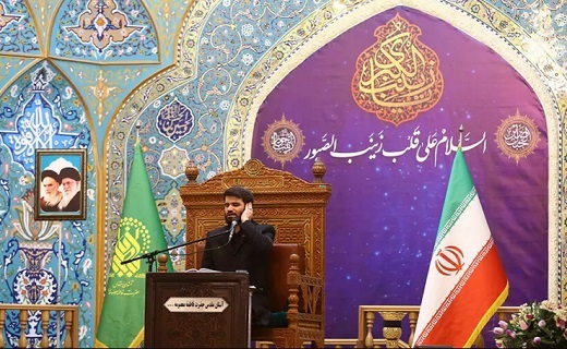 برگزاری مراسم اعمال ام داوود در حرم حضرت معصومه (س) +تصاویر