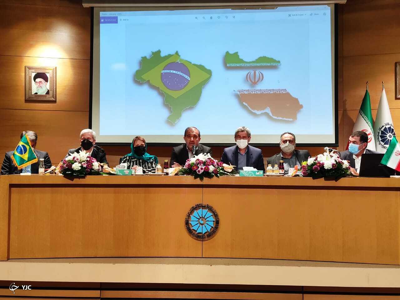 تلاش برای تعادل در تبادلات تجاری ایران و برزیل