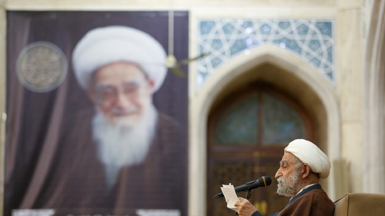 بزرگداشت آیت الله صافی گلپایگانی در مسجد اعظم قم