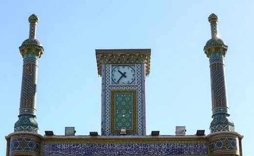 جلوه هایی از مناره&zwnj;های حرم حضرت معصومه (س) +تصاویر