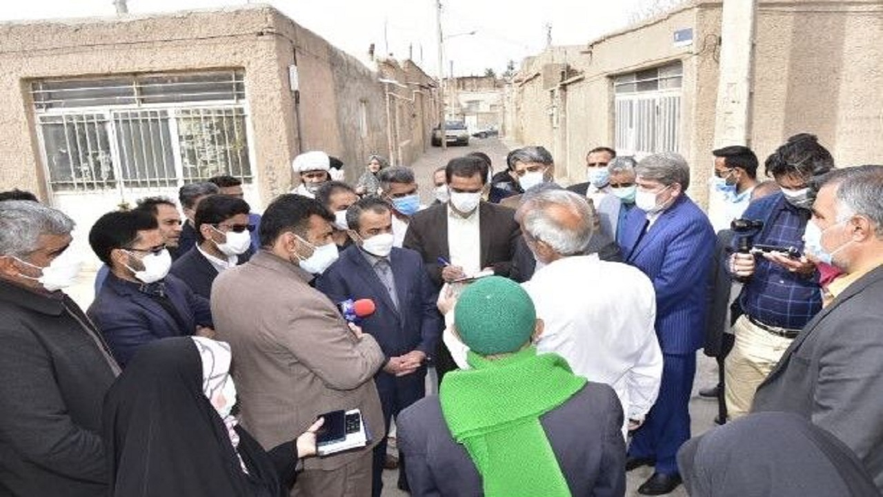 بازدید میدانی استاندار خراسان جنوبی از محلات بیرجند