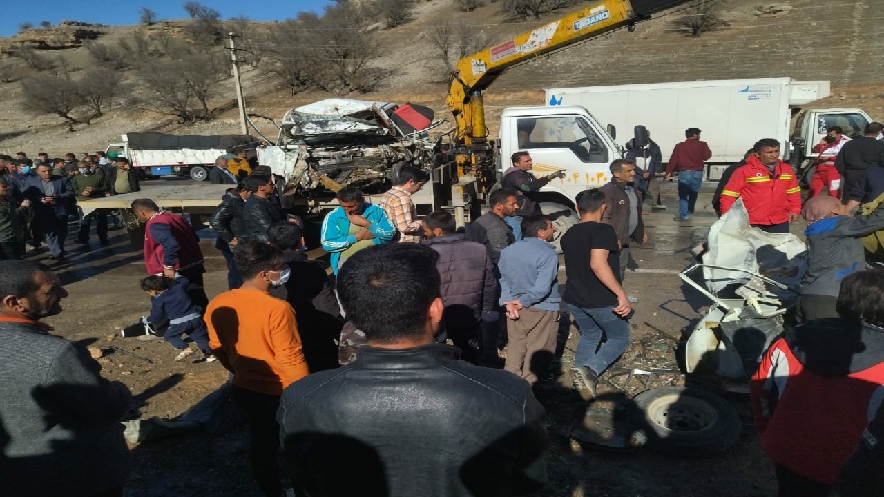 تصادف در جاده یاسوج به اصفهان ۴ کشته در پی داشت