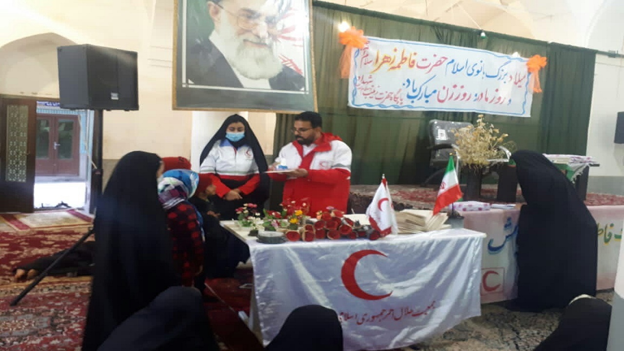 تجلیل از دارندگان نام زهرا در شهداد