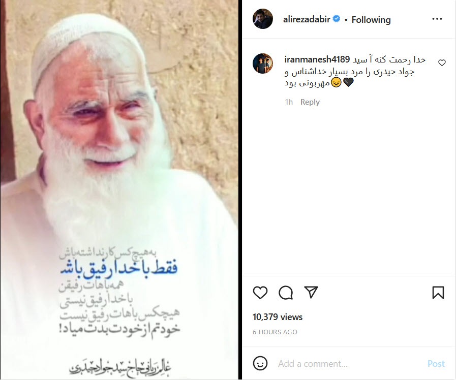 علیرضا دبیر