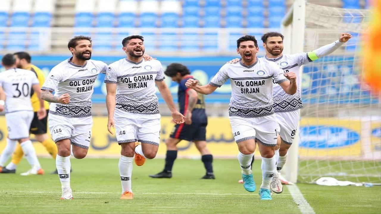 بازی نساجی مازندران - گل گهر سیرجان 