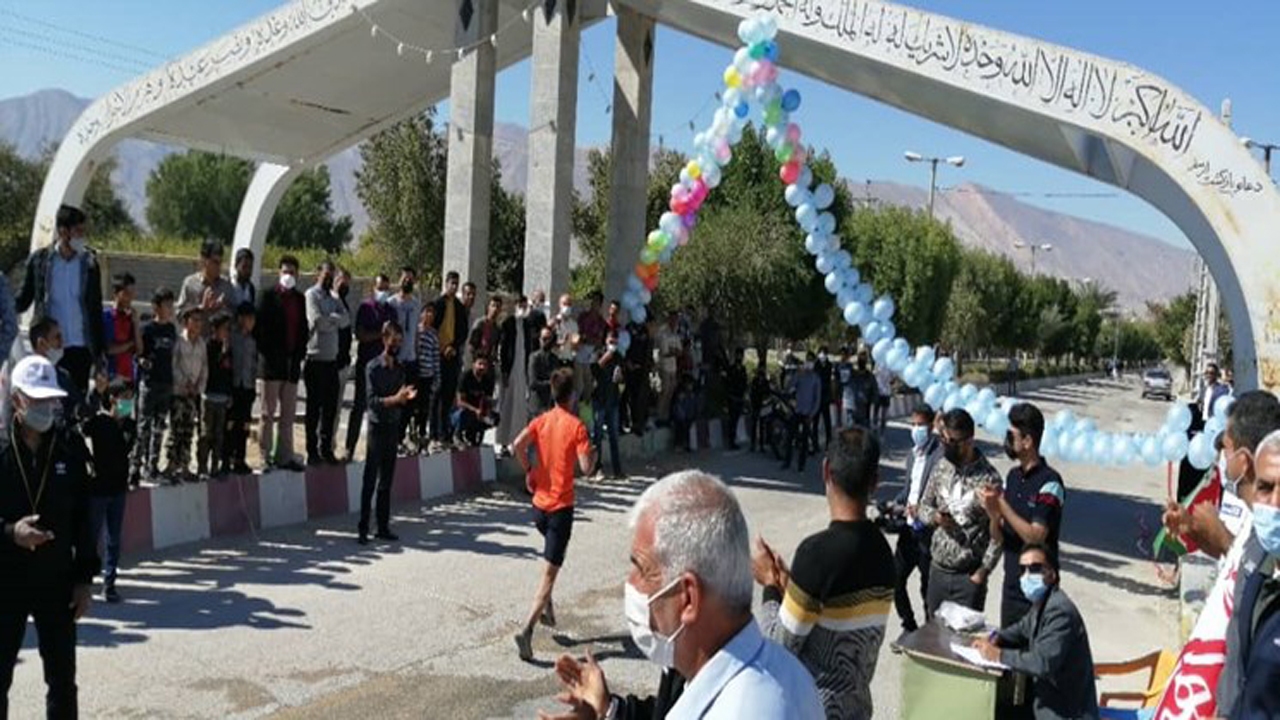 برگزاری مسابقات دو صحرانوردی در لارستان