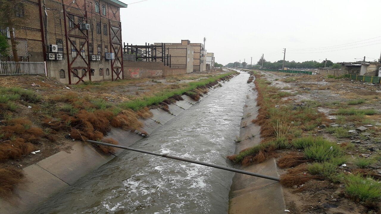 کانال ۵۲۴ متری حیدرآباد تکمیل شد