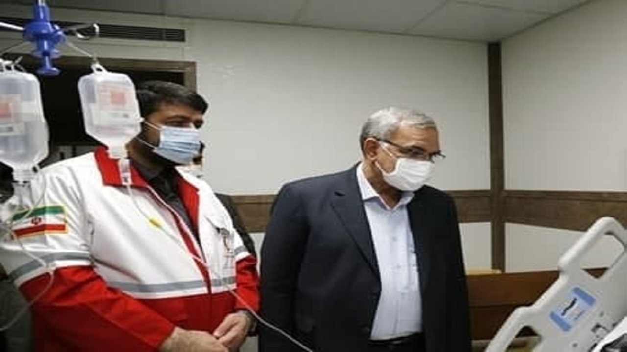 وزیر بهداشت از آیات علوی گرگانی و ری‌شهری عیادت کرد
