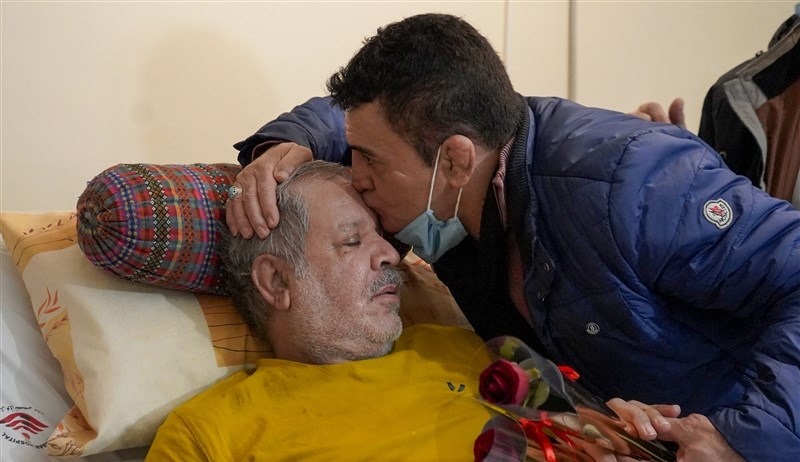 اظهارات جالب قهرمانان کشتی در عیادت از جانبازان ۸ سال دفاع مقدس
