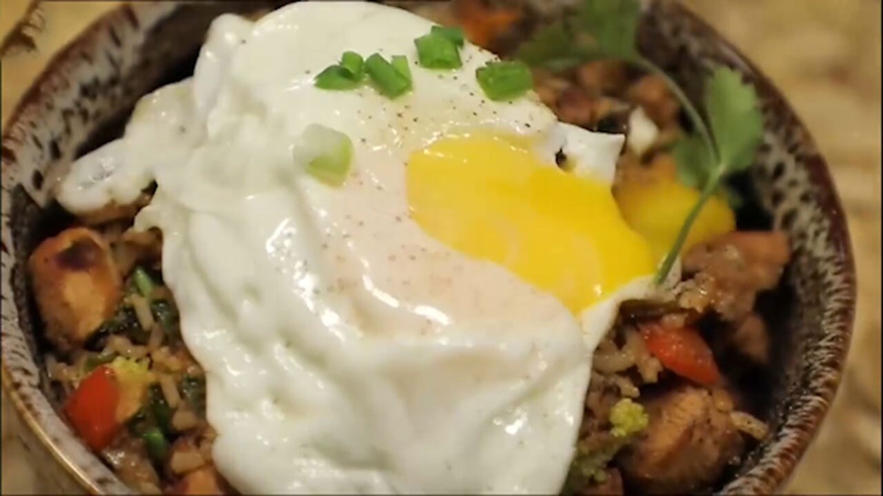 طرز تهیه پلو سبزیجات + فیلم