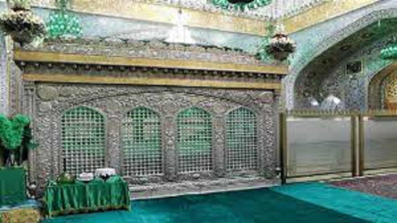 بازگشایی ضریح مطهر امام رضا (ع)