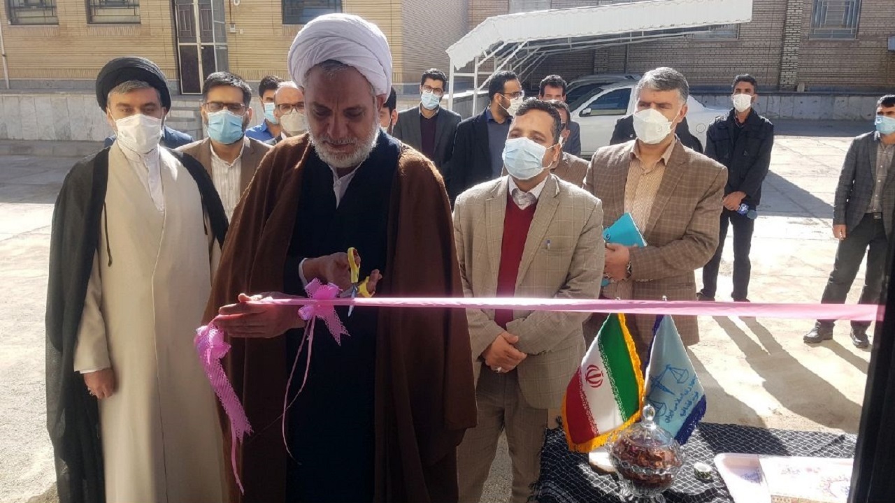 افتتاح مرحله دوم ساختمان دادگستری شهرستان زیرکوه