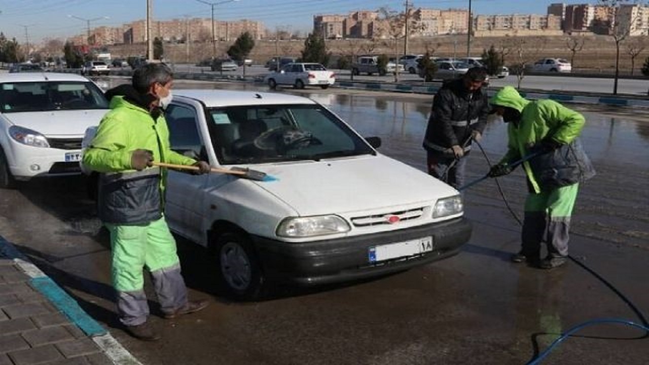 شهرداری منطقه سه همدان خدمات کارواش رایگان ارائه می دهد
