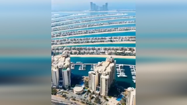 پالم جمیرا، مجمع الجزایری مصنوعی در امارات + فیلم