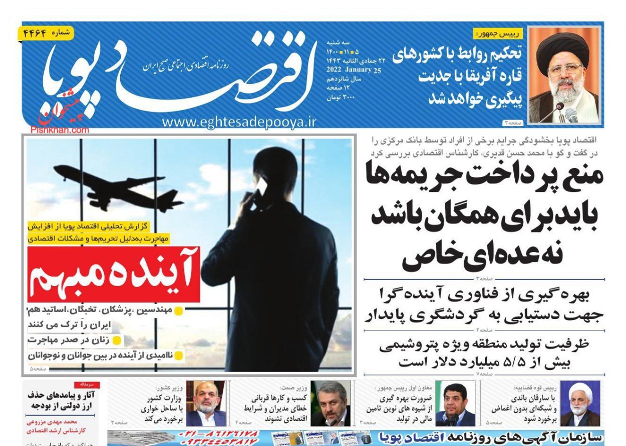 افزایش ۲.۵ درصدی قیمت مسکن/ ترخیص ۹۰ درصدی کالا بدون صدور کد بانکی/ مردم منتظر ریزش قیمت خودرو باشند
